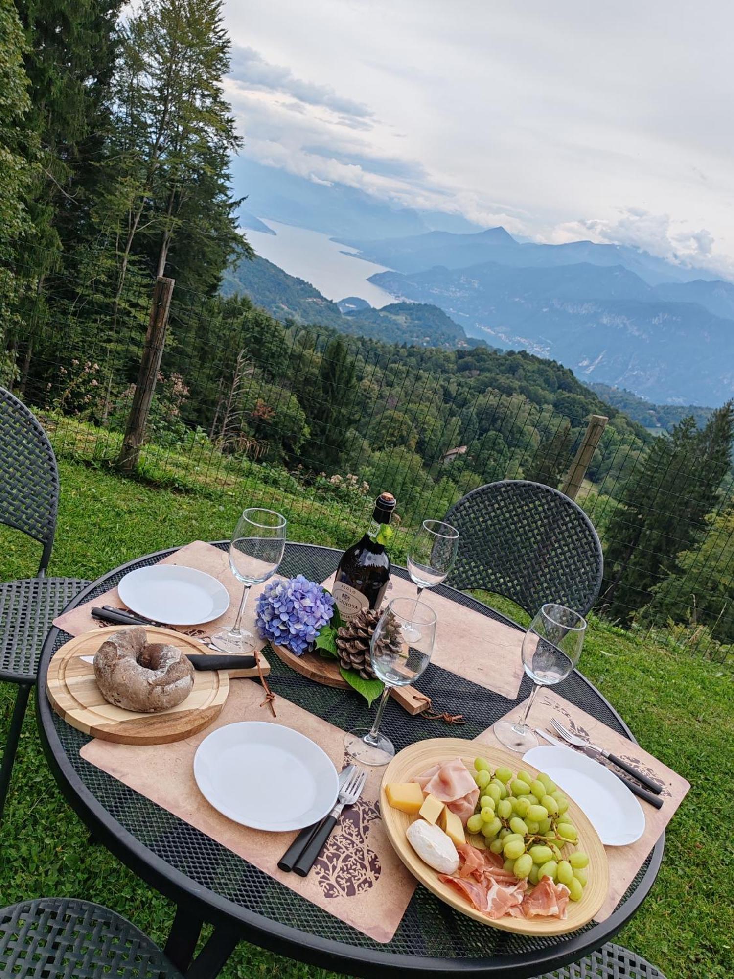 Villa Chalet Bellagio Panorama Bagian luar foto