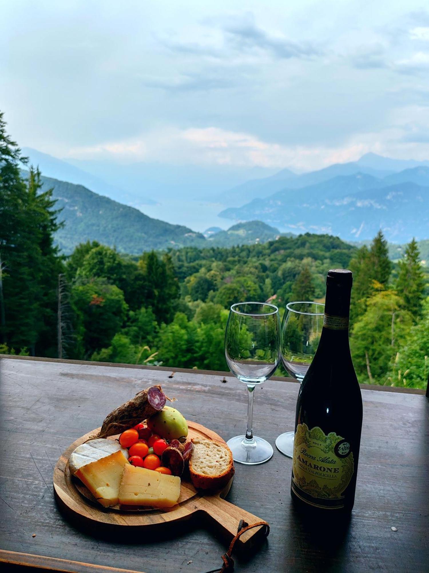 Villa Chalet Bellagio Panorama Bagian luar foto