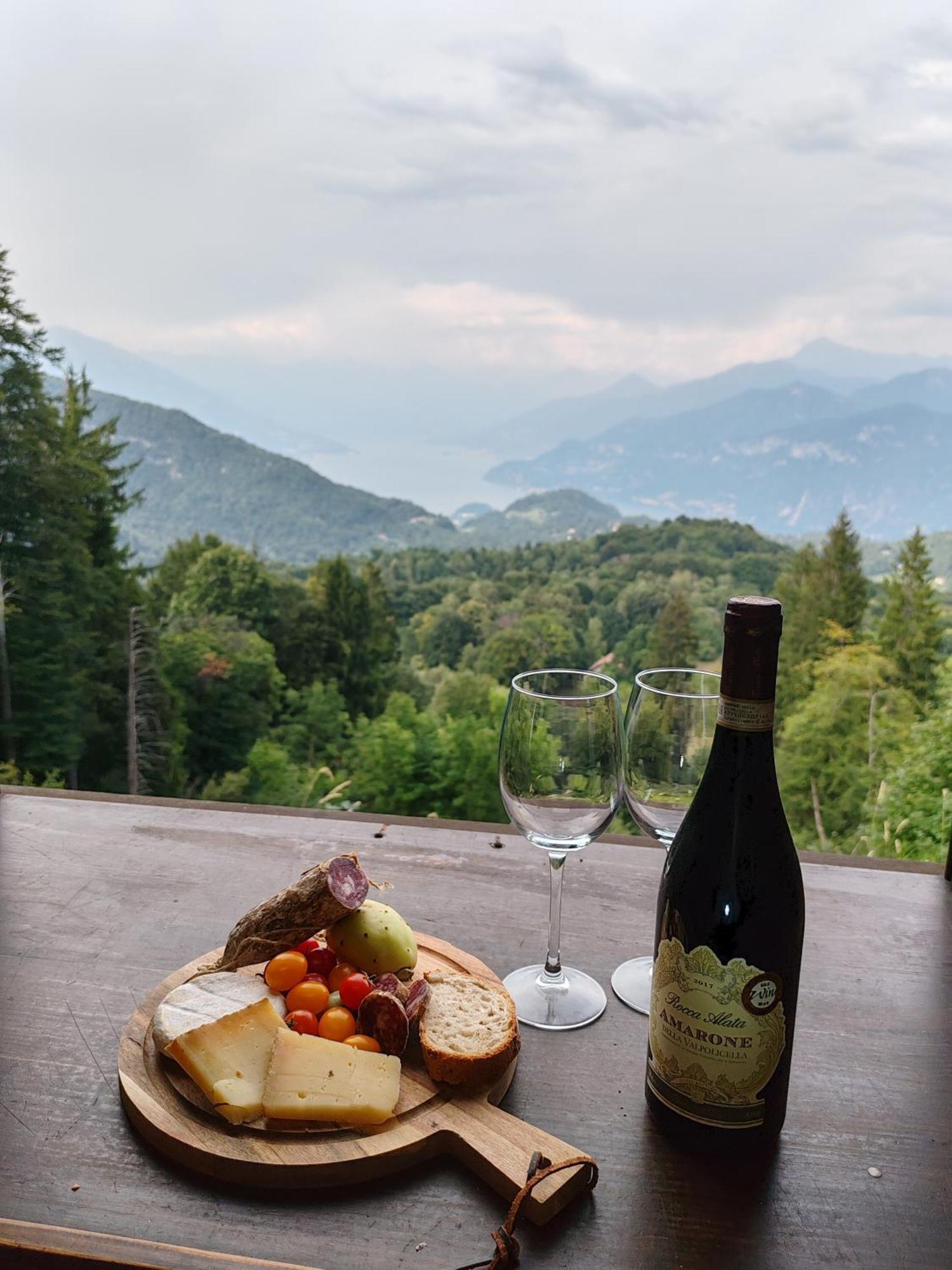 Villa Chalet Bellagio Panorama Bagian luar foto