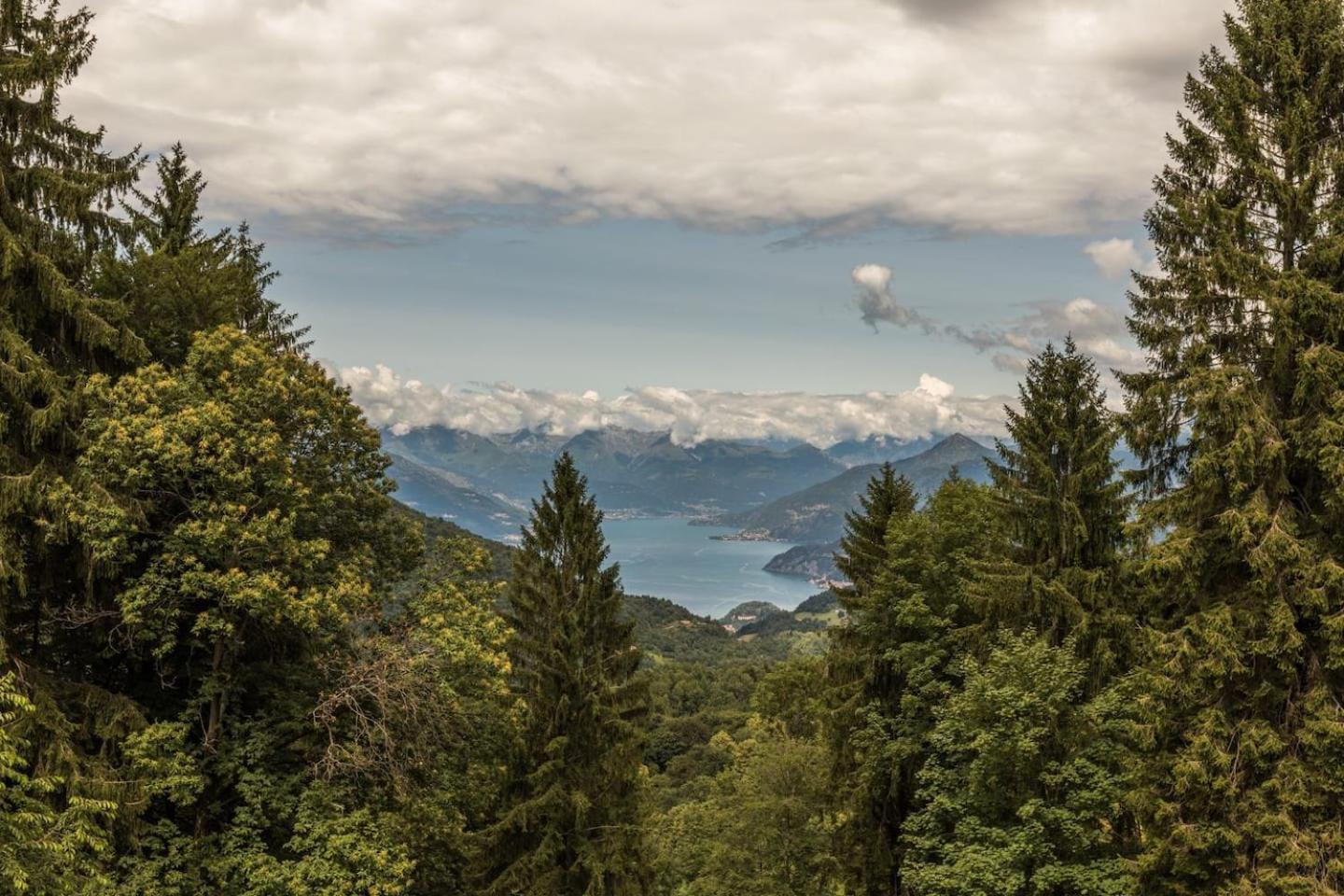Villa Chalet Bellagio Panorama Bagian luar foto